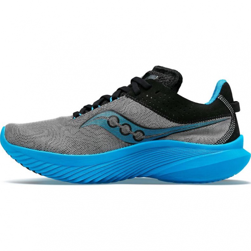 Saucony Kinvara 14 Men's Running Shoes Blue / Grey | CANADA OIDTQBH