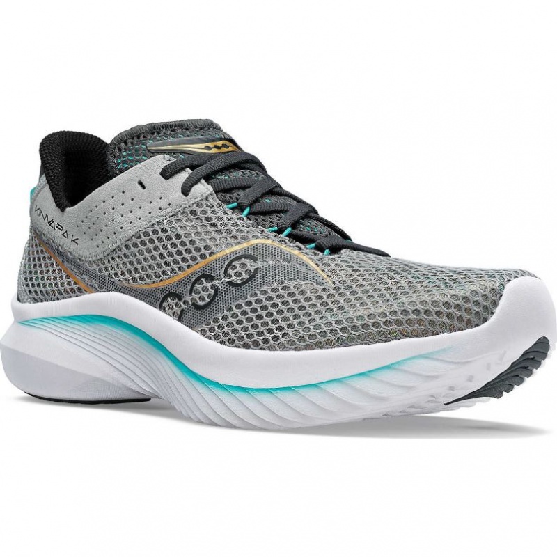 Saucony Kinvara 14 Men's Running Shoes Grey | CANADA YDMGUOX