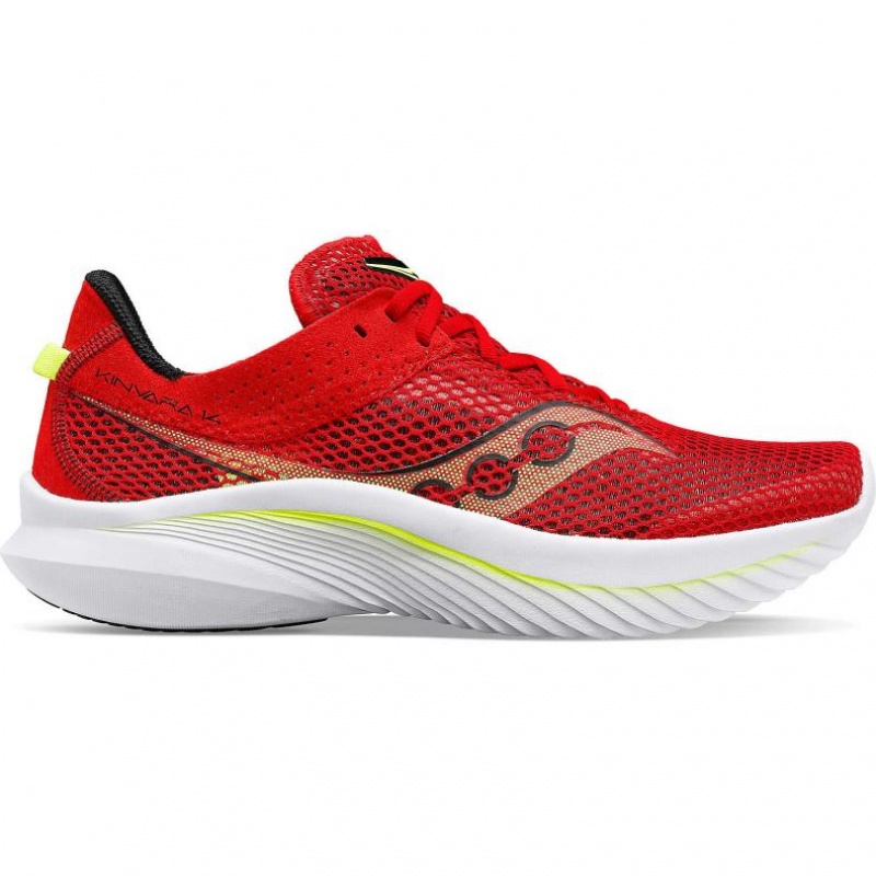 Saucony Kinvara 14 Men\'s Running Shoes Red | CANADA APHITQZ