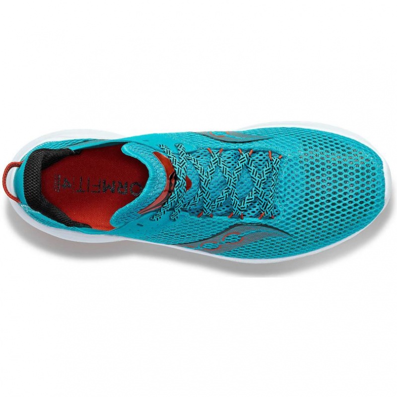 Saucony Kinvara 14 Men's Running Shoes Turquoise | CANADA IMBQHVX