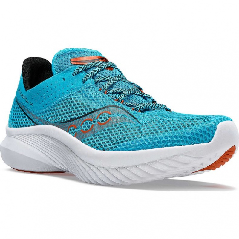 Saucony Kinvara 14 Men's Running Shoes Turquoise | CANADA IMBQHVX