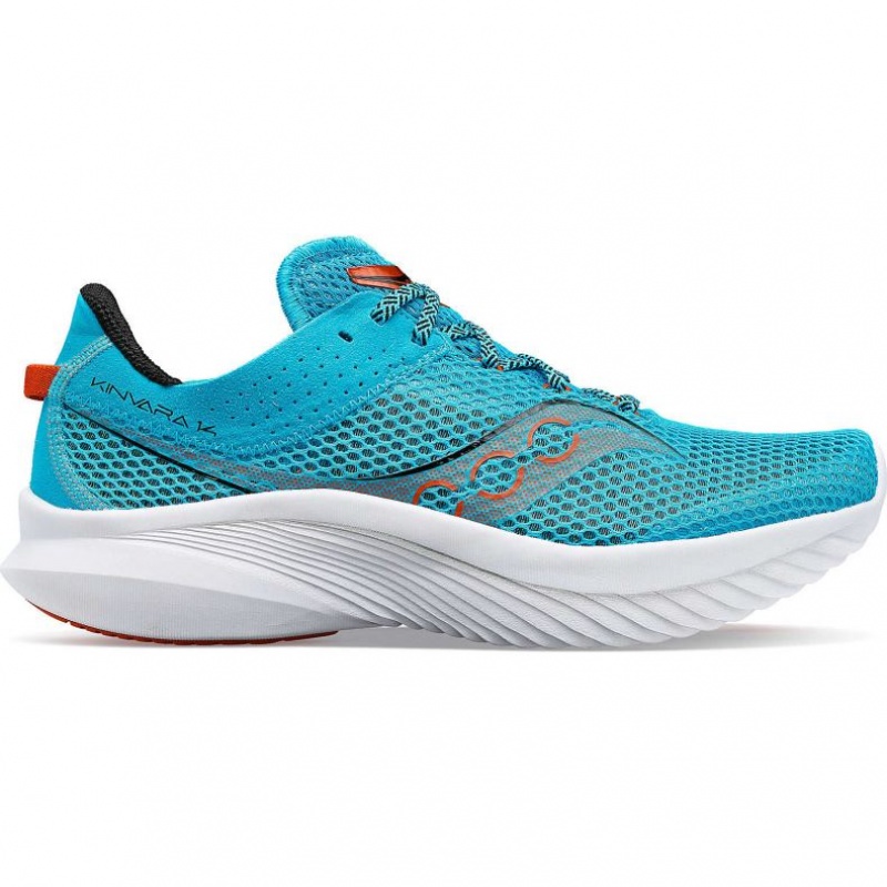 Saucony Kinvara 14 Men\'s Running Shoes Turquoise | CANADA IMBQHVX