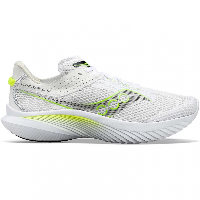 Saucony Kinvara 14 Men\'s Running Shoes White | CANADA REZGNWJ