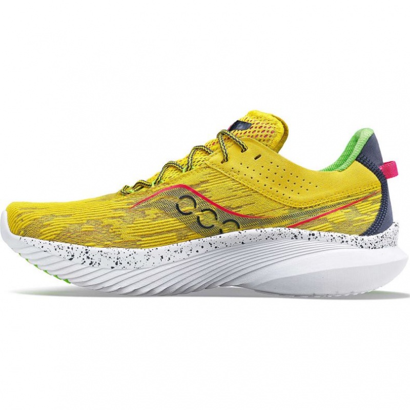 Saucony Kinvara 14 Men's Running Shoes Yellow | CANADA BQVSEJG