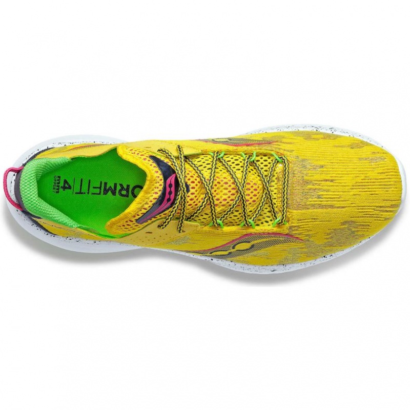 Saucony Kinvara 14 Men's Running Shoes Yellow | CANADA BQVSEJG