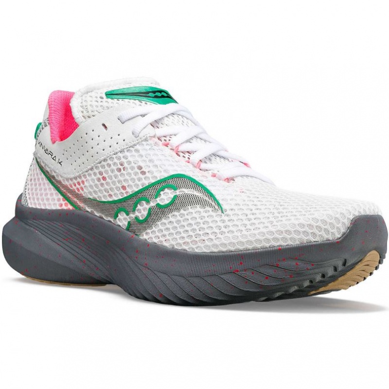 Saucony Kinvara 14 Women's Running Shoes White | CANADA IQLTPFO