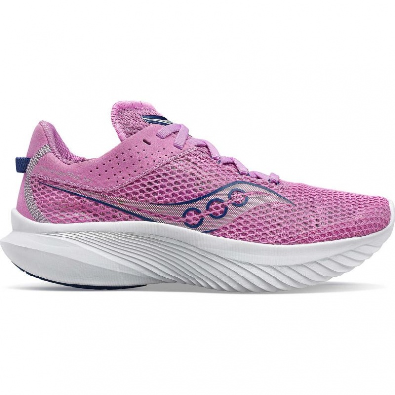 Saucony Kinvara 14 Women\'s Running Shoes Purple | CANADA AHIMQVZ