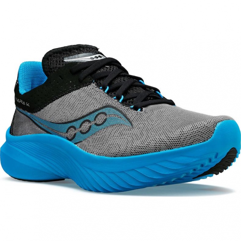 Saucony Kinvara 14 Women's Running Shoes Blue / Grey | CANADA NXHYIWD