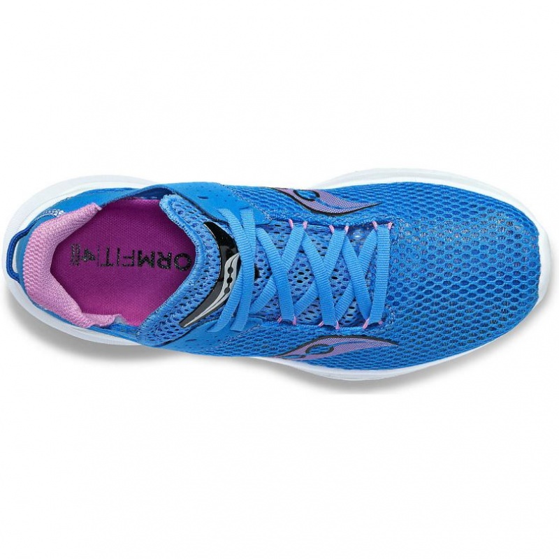 Saucony Kinvara 14 Women's Running Shoes Blue | CANADA JQVSTEP