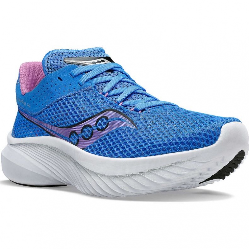 Saucony Kinvara 14 Women's Running Shoes Blue | CANADA JQVSTEP