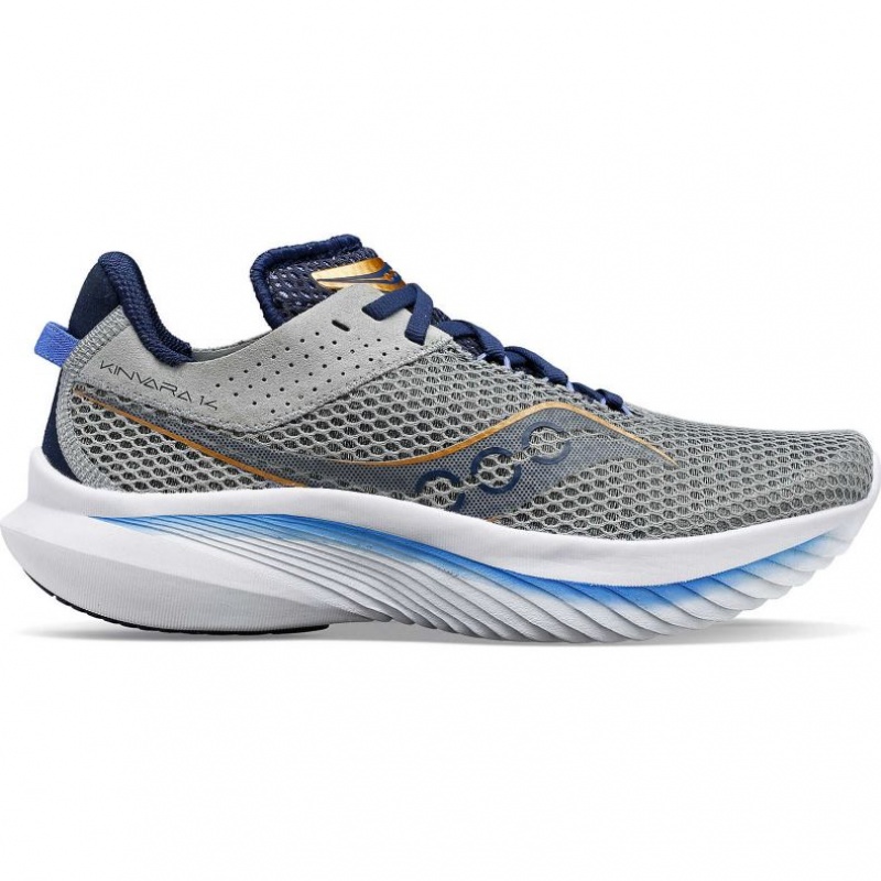 Saucony Kinvara 14 Women\'s Running Shoes Grey | CANADA MTNEOVA