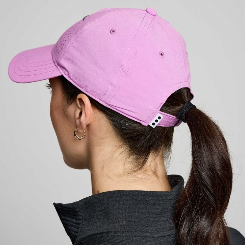 Saucony Outpace Petite Women's Hat Purple | CANADA YNVKBOZ