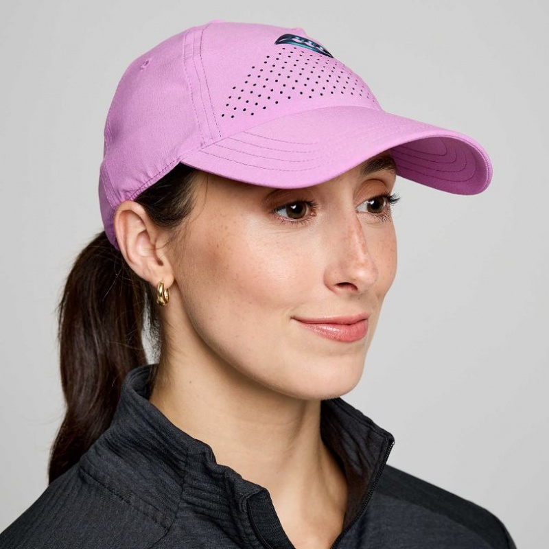 Saucony Outpace Petite Women\'s Hat Purple | CANADA YNVKBOZ