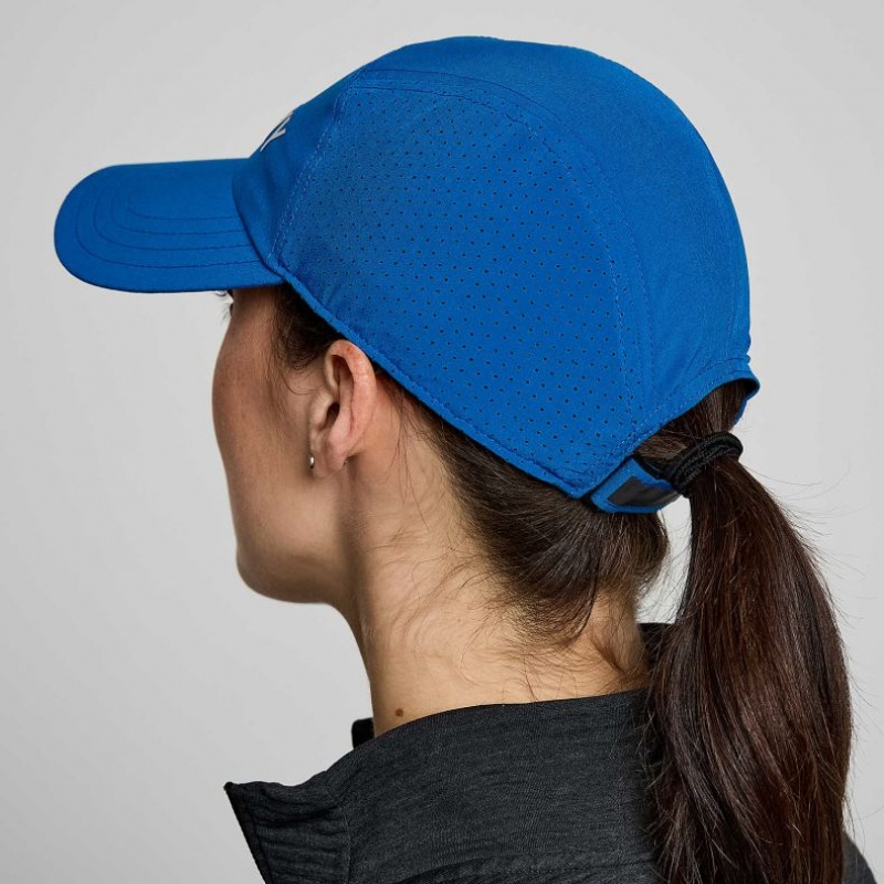 Saucony Outpace Women's Hat Blue | CANADA USLBJKG