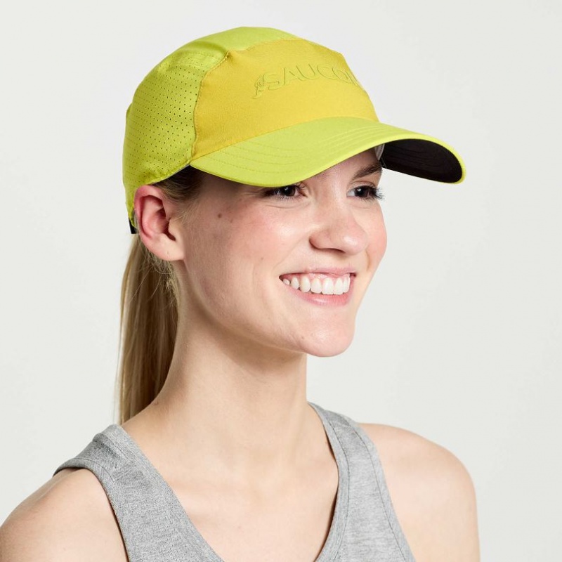 Saucony Outpace Women\'s Hat Green | CANADA JMTFLNP