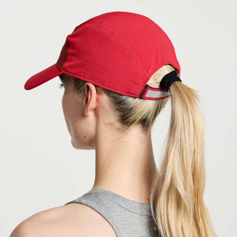 Saucony Outpace Women's Hat Red | CANADA HMOWVDT