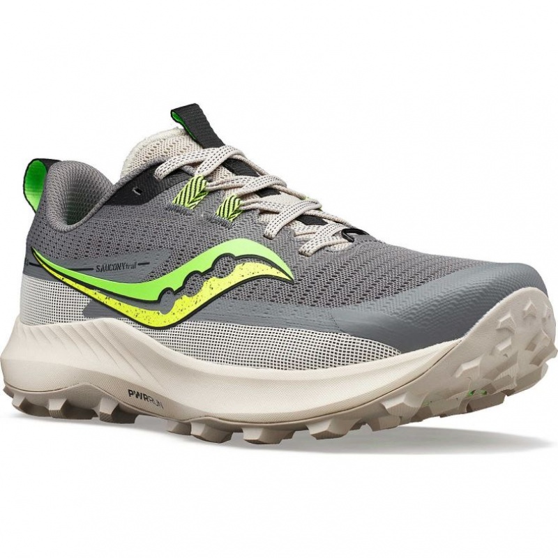 Saucony Peregrine 13 Men's Trail Running Shoes Grey | CANADA TCANRVH