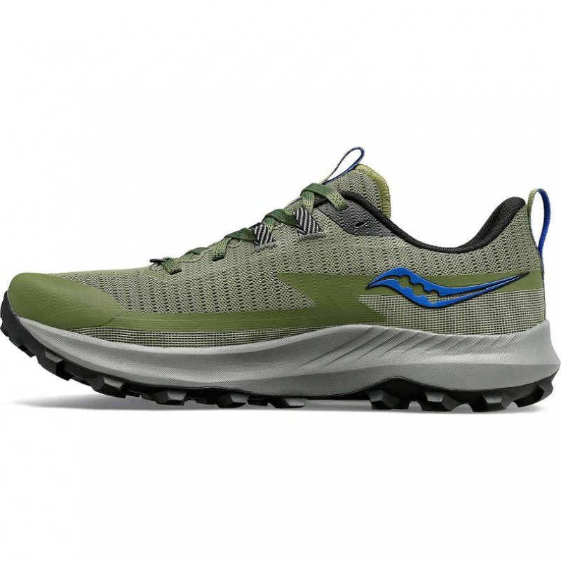 Saucony Peregrine 13 Men's Trail Running Shoes Olive | CANADA KSTIFHZ