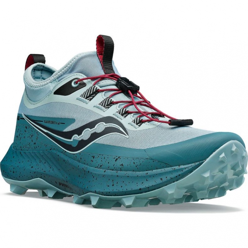 Saucony Peregrine 13 ST Women's Trail Running Shoes Turquoise | CANADA PHLFMXE