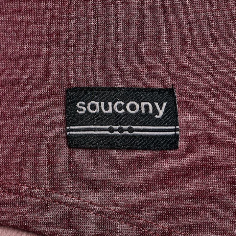 Saucony Peregrine Merino Long Sleeve Women's T-Shirt Red | CANADA VLUSHBZ