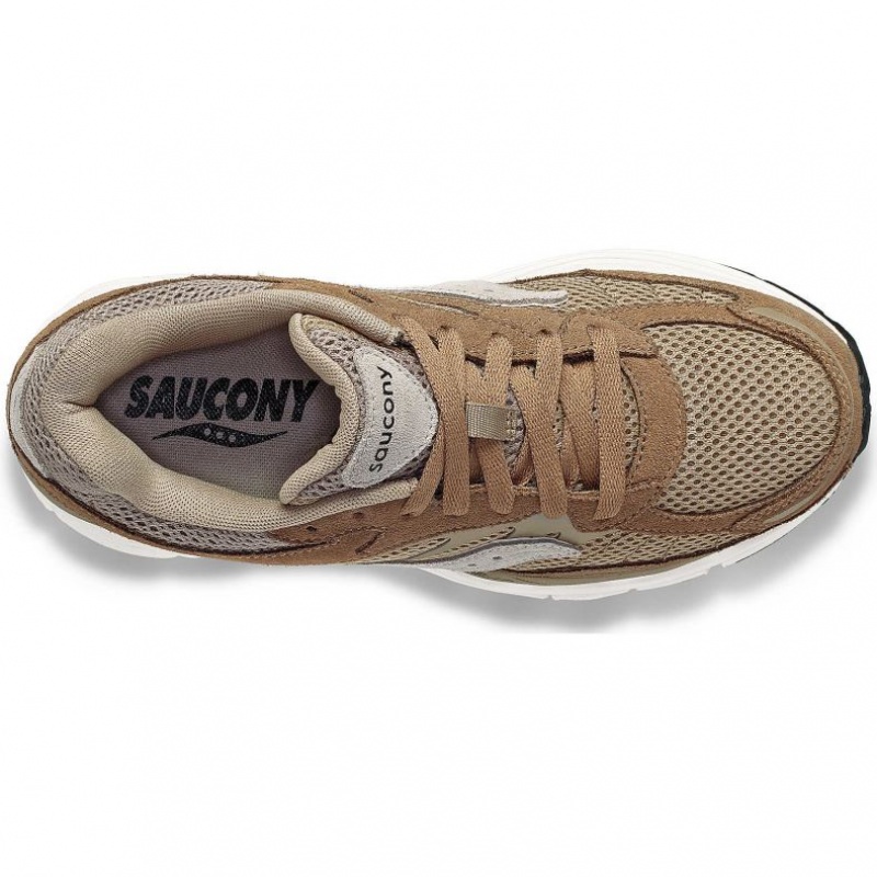 Saucony ProGrid Omni 9 Premium Men's Sneakers Brown | CANADA DZGJPAE