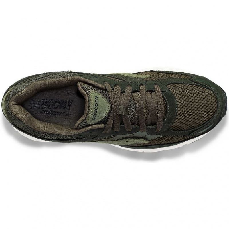 Saucony ProGrid Omni 9 Premium Men's Sneakers Green | CANADA DRFXAJS