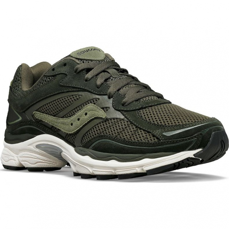 Saucony ProGrid Omni 9 Premium Men's Sneakers Green | CANADA DRFXAJS