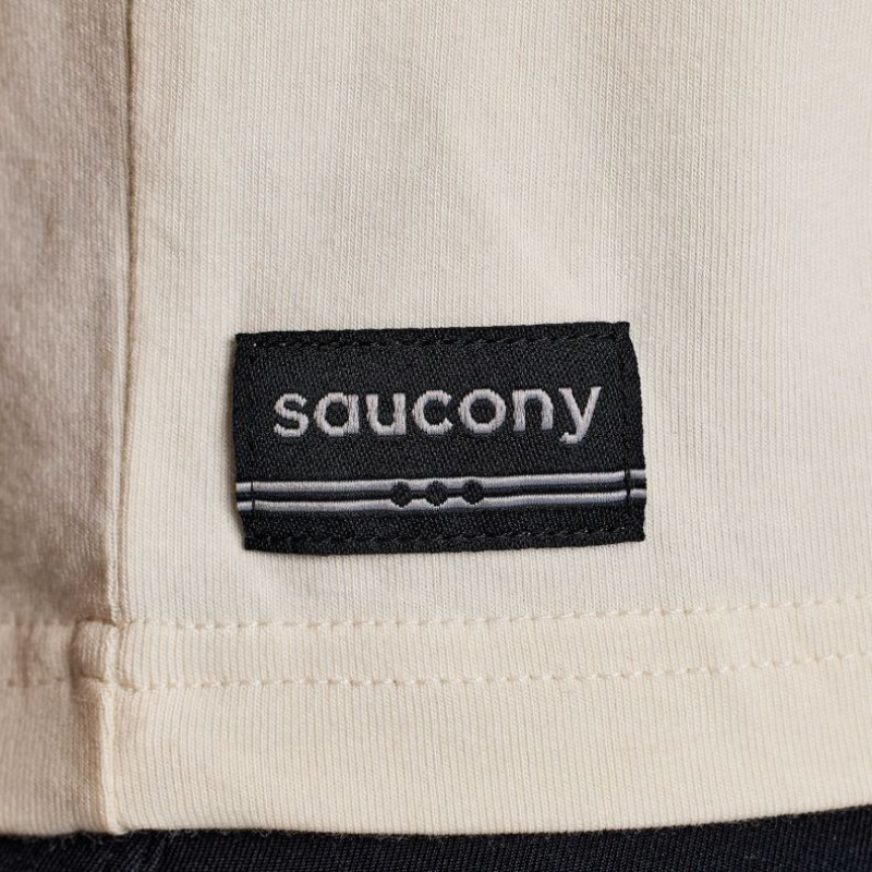 Saucony Recovery Boxy Women's T-Shirt White | CANADA AXHGQNS