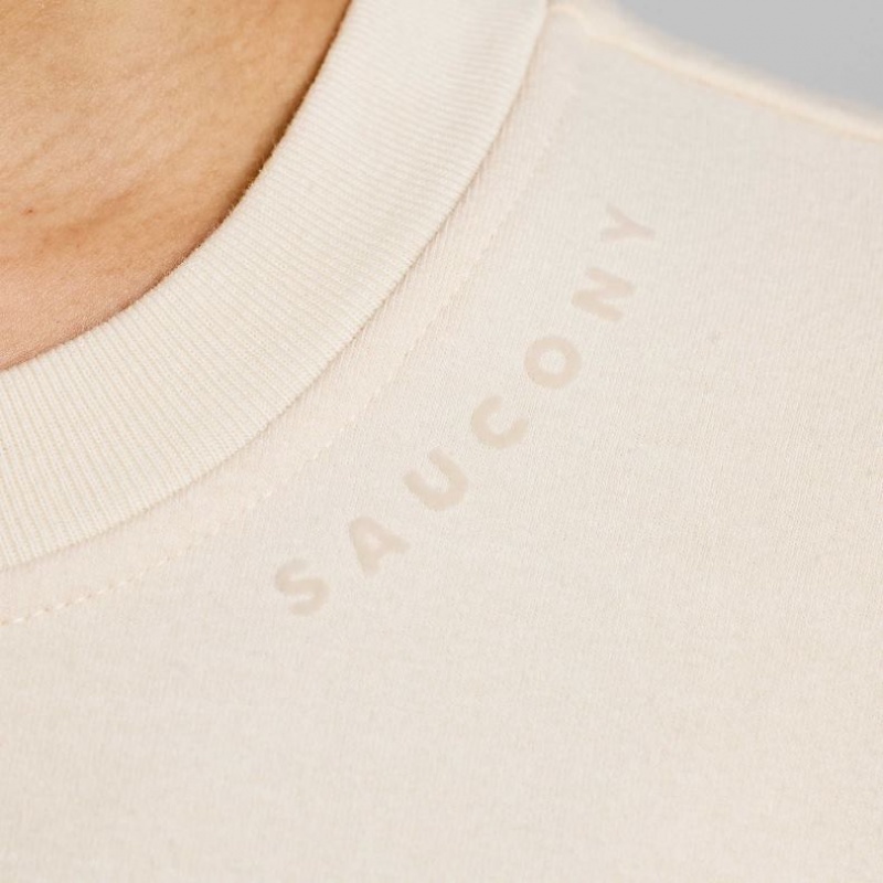 Saucony Recovery Crew Women's Sweatshirt White | CANADA GWMIQJK