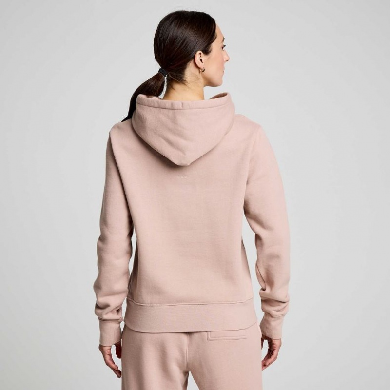 Saucony Recovery Women's Hoodie Pink | CANADA NMPCSXW