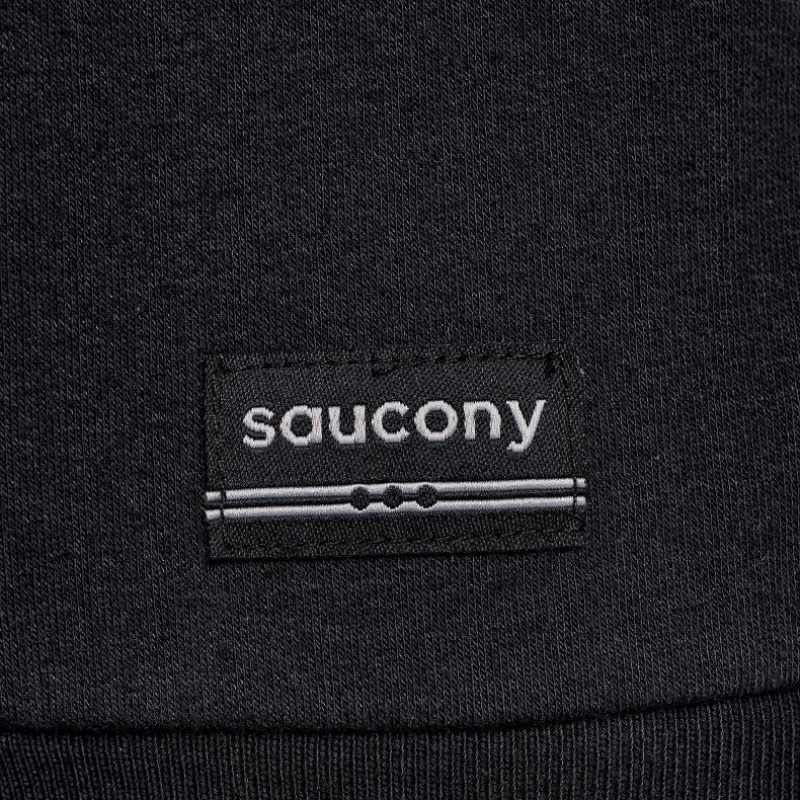 Saucony Recovery Zip Tunic Women's Hoodie Black | CANADA CFLNYBT