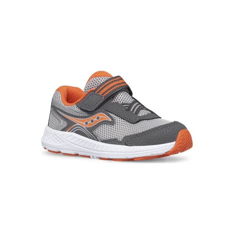 Saucony Ride 10 Jr. Big Kids' Sneakers Grey | CANADA RLDSFNE