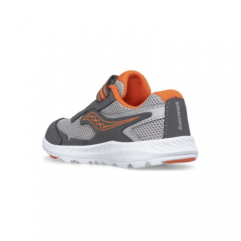 Saucony Ride 10 Jr. Big Kids' Sneakers Grey | CANADA RLDSFNE