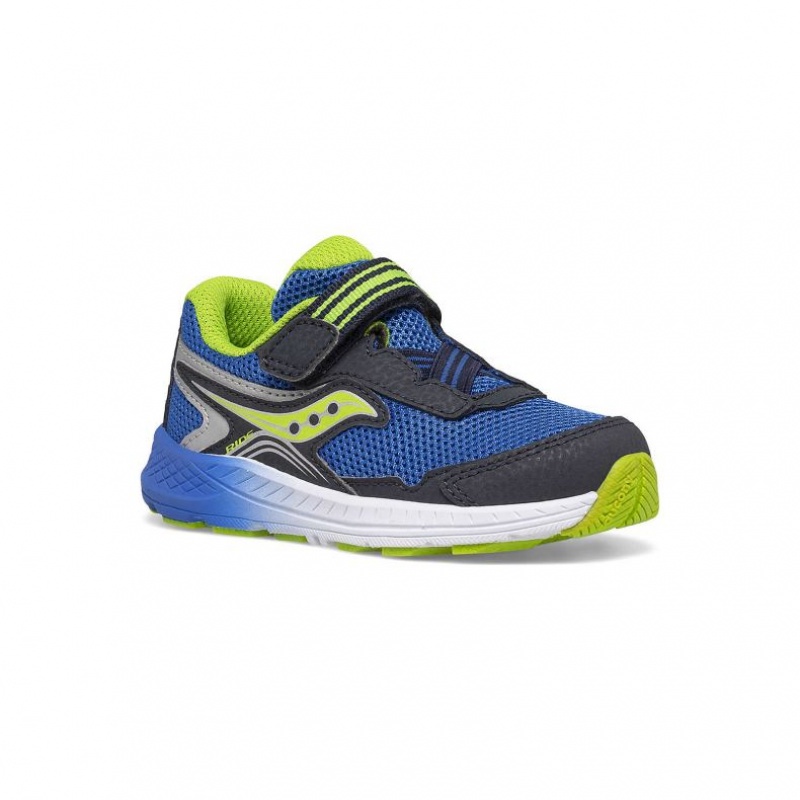 Saucony Ride 10 Jr. Big Kids' Sneakers Navy / Green | CANADA YETNHZD