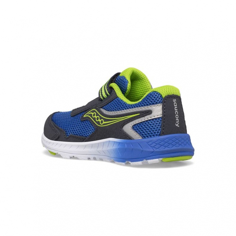 Saucony Ride 10 Jr. Big Kids' Sneakers Navy / Green | CANADA YETNHZD