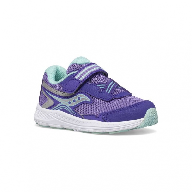 Saucony Ride 10 Jr. Big Kids' Sneakers Purple | CANADA CNBDFXS