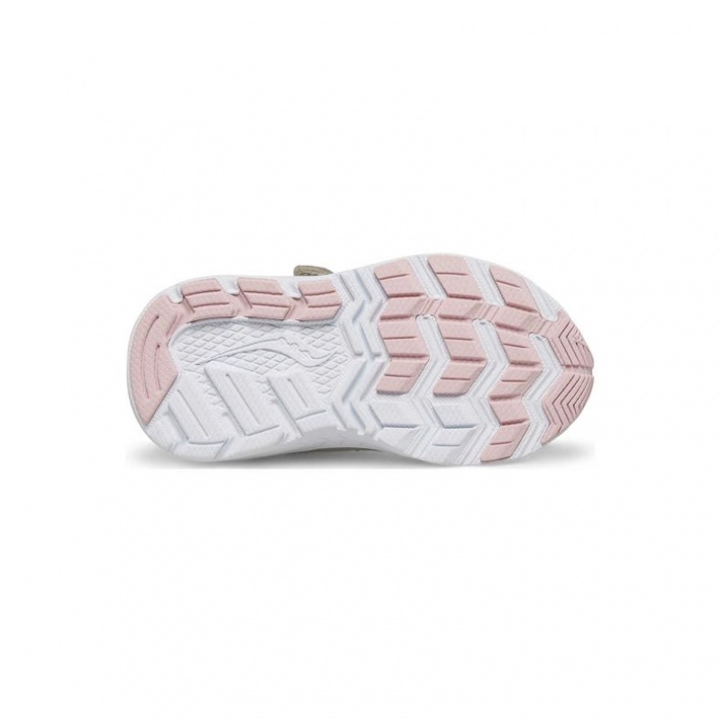 Saucony Ride 10 Jr. Little Kids' Sneakers Pink / Grey | CANADA ZQFLHEK