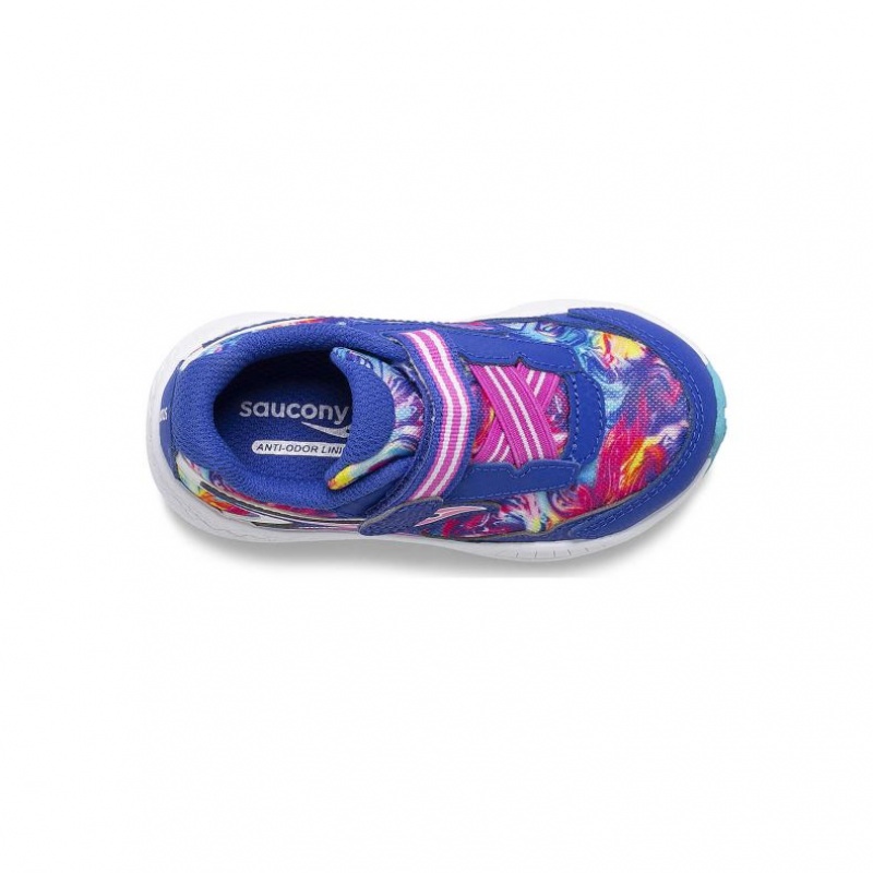 Saucony Ride 10 Jr. Little Kids' Sneakers Blue | CANADA OFHLMIX