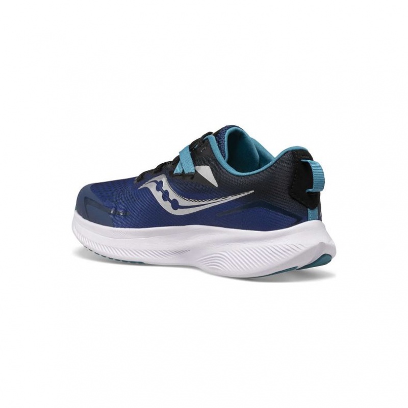 Saucony Ride 15 Big Kids' Sneakers Blue | CANADA BKUDRJW