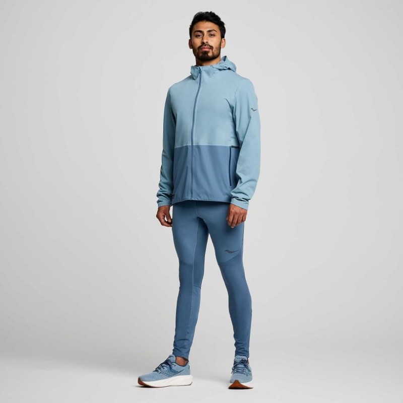 Saucony Runshield Men's Jacket Blue | CANADA IYPNDCV