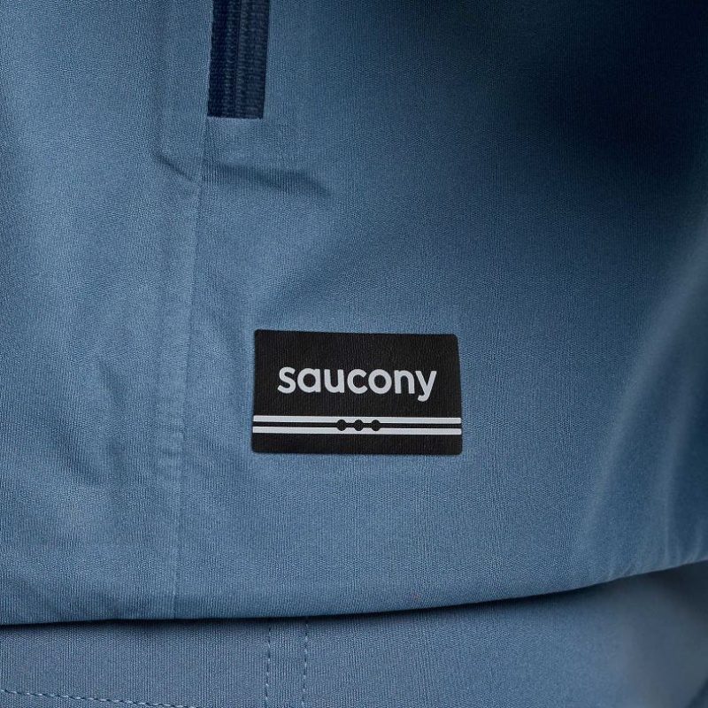 Saucony Runshield Men's Jacket Blue | CANADA IYPNDCV