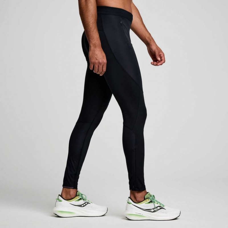 Saucony Runshield Men's Tight Black | CANADA HZGLOQU