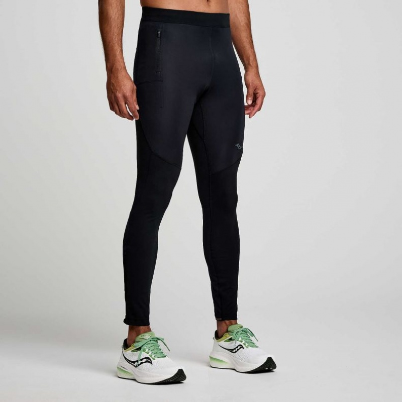 Saucony Runshield Men\'s Tight Black | CANADA HZGLOQU