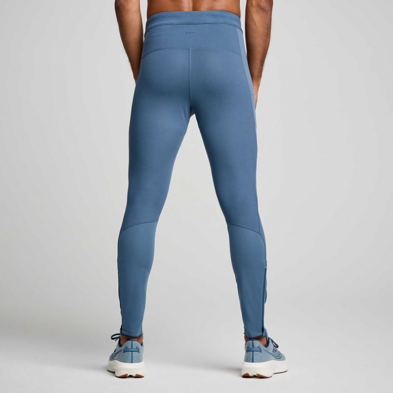 Saucony Runshield Men's Tight Blue | CANADA PJXUKIZ