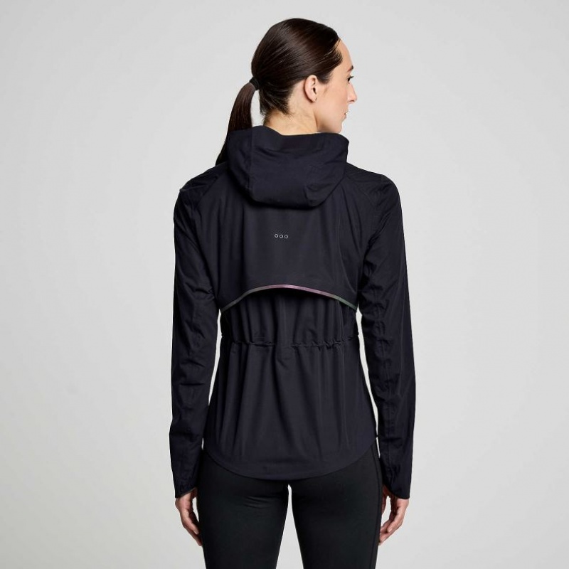 Saucony Runshield Women's Jacket Black | CANADA BESAXKP