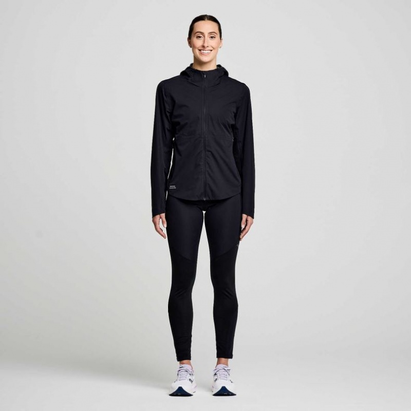 Saucony Runshield Women's Jacket Black | CANADA BESAXKP