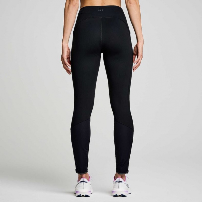 Saucony Runshield Women's Tight Black | CANADA FELOZSP