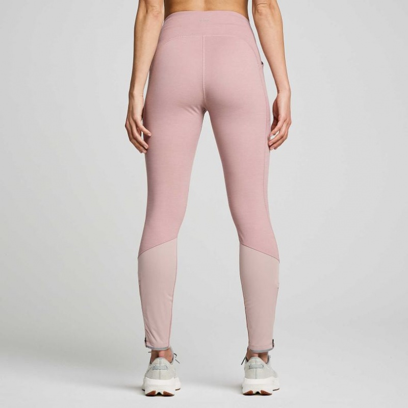 Saucony Runshield Women's Tight Pink | CANADA TLSJEYU