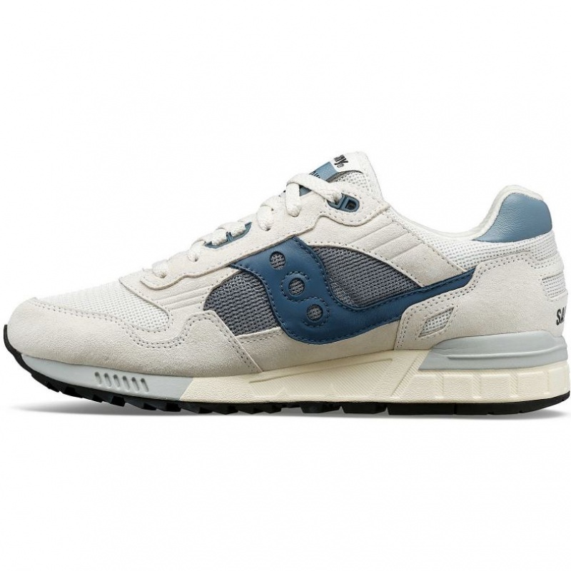 Saucony Shadow 5000 Men's Sneakers White / Blue | CANADA UIMEPOR