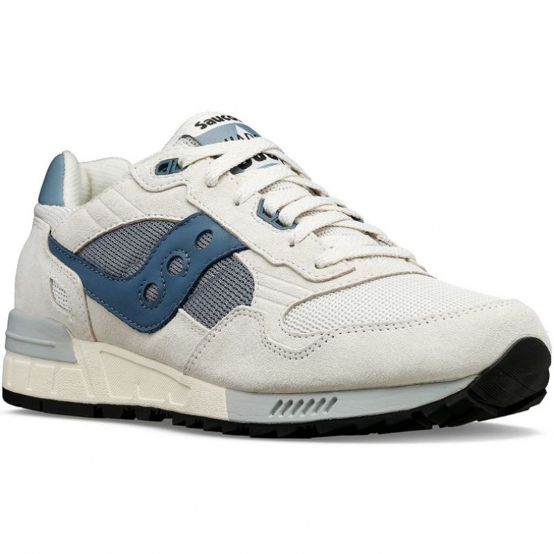 Saucony Shadow 5000 Men's Sneakers White / Blue | CANADA UIMEPOR